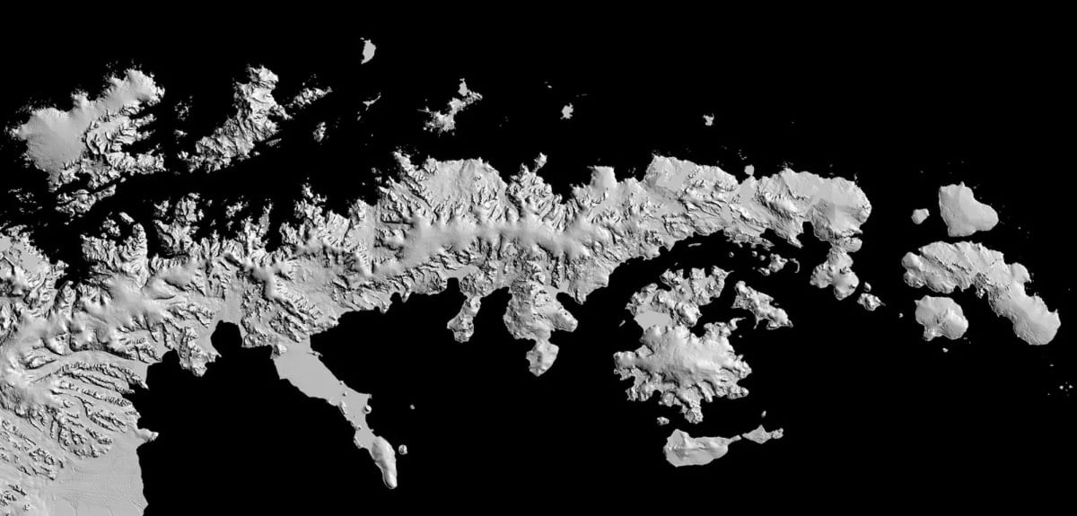 Antarctica Detailed Map