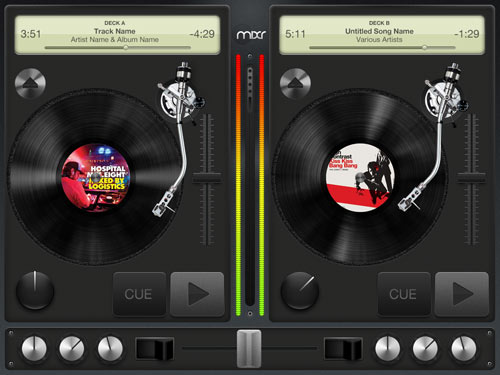 iPad turntable