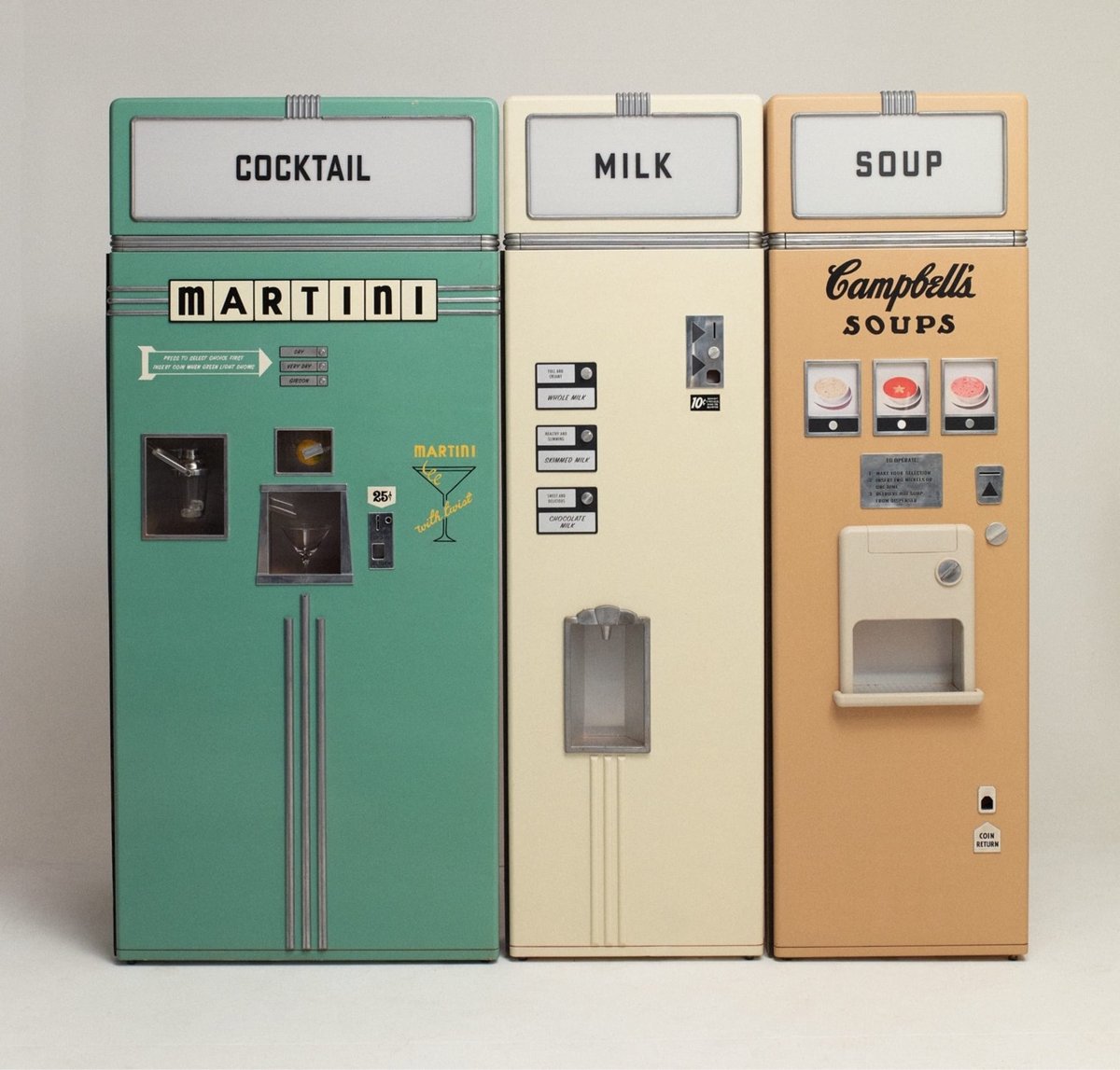 miniature models of vending machines