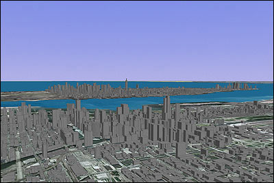 Chicago + Manhattan, 3-D