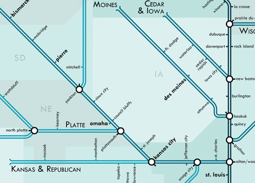 Mississippi Metro Map