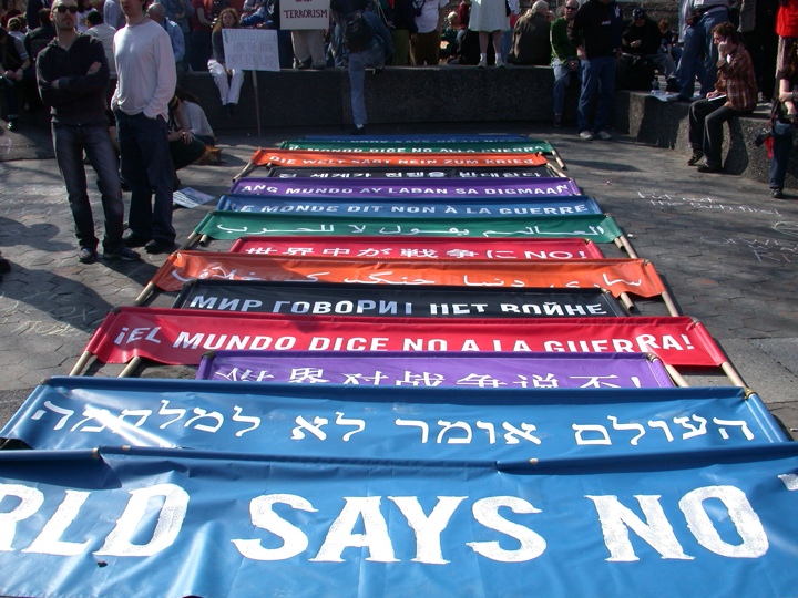 Say no to war