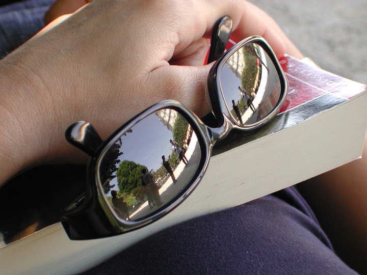 People watching
