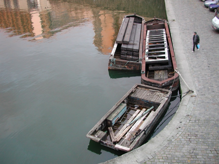 Boats in a canal