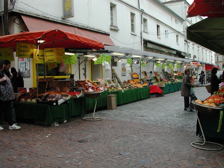 Fruit and veg and meat and seafood and...