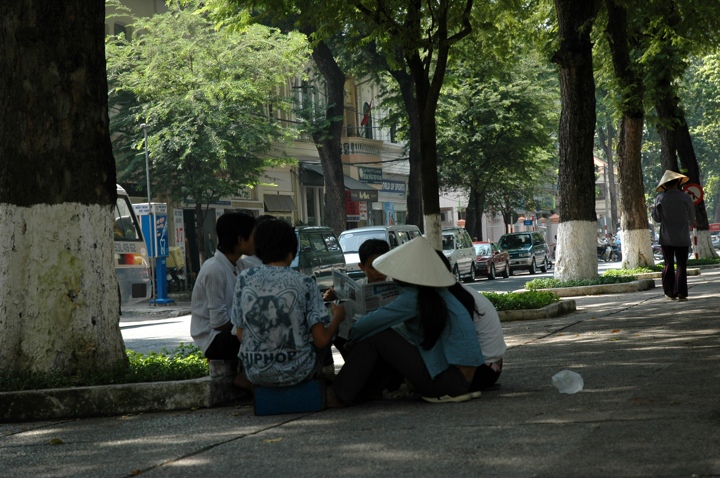 Huddled
