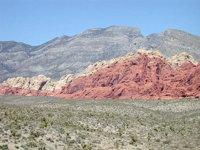 the red rock at red rock