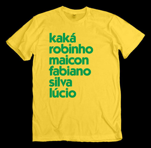 Brazil soccer shirt
