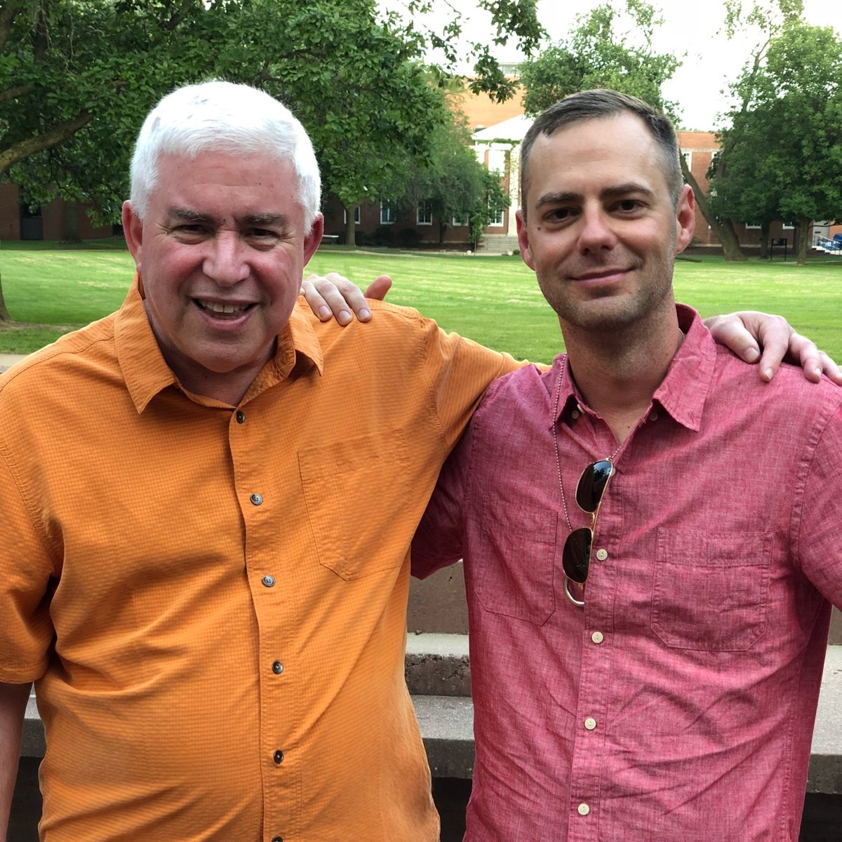 Dr. Feller and me in 2018