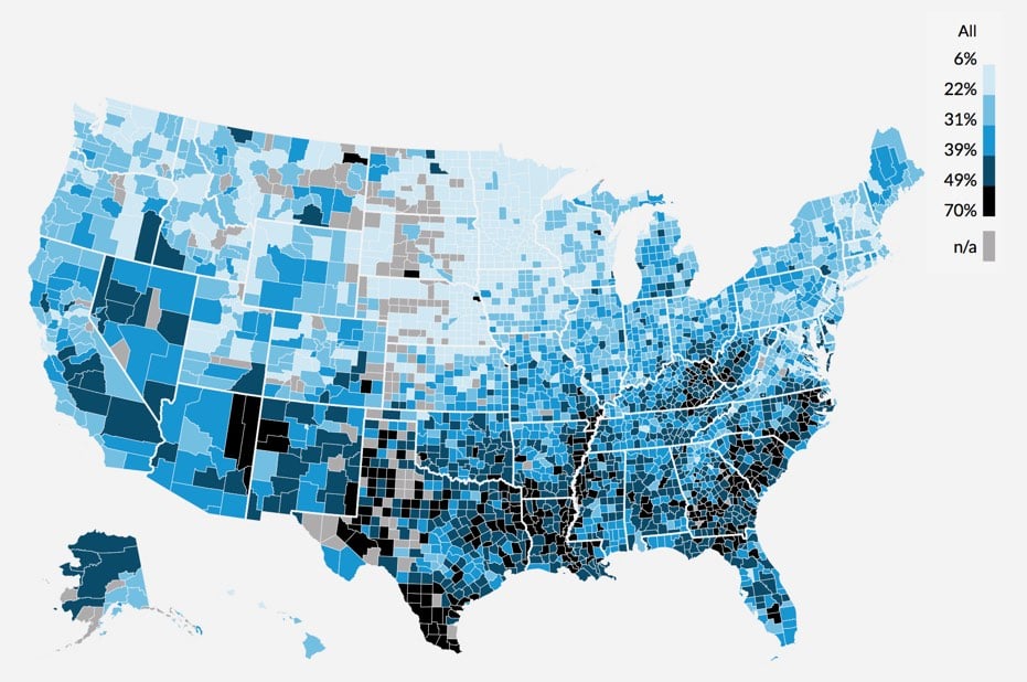 Interactive Debt Map