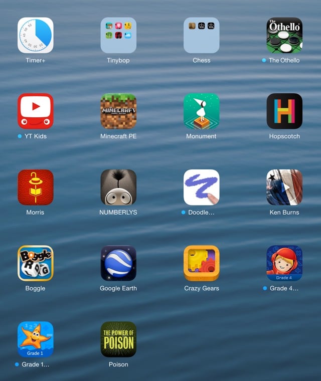 Kids iPad apps