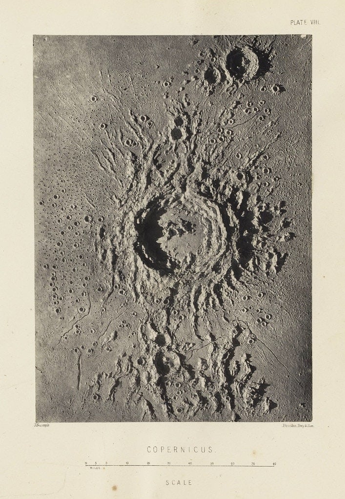 gray moonscape with craters