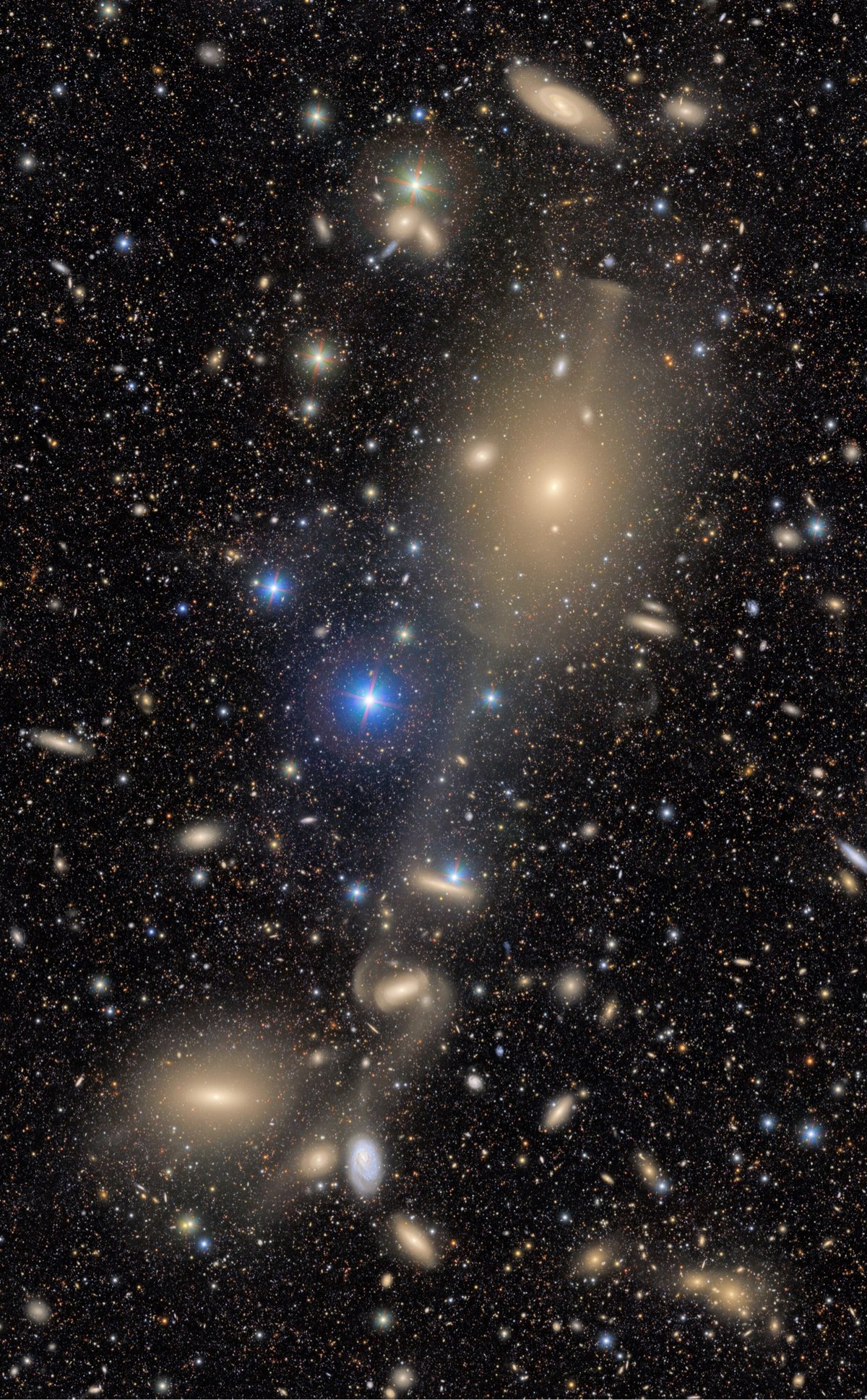 image of many stars and galaxies