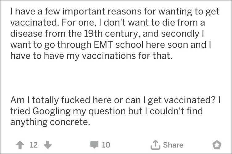 Teen Vaccine Legal