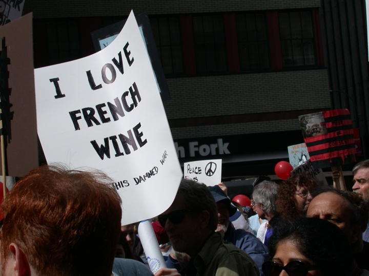 I love French wine