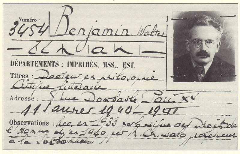 Walter Benjamin Library Card.jpg