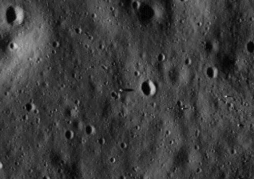 Apollo 11 LRO photo