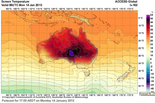 Aussie Weather Map