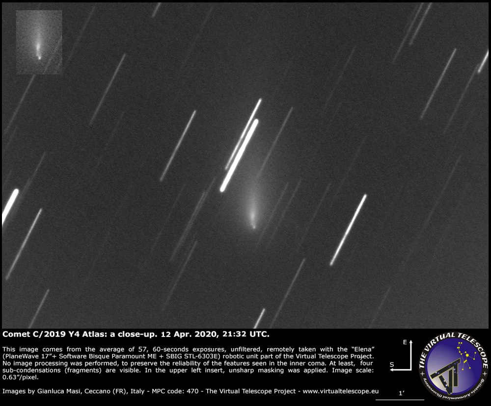 Comet Atlas Broken