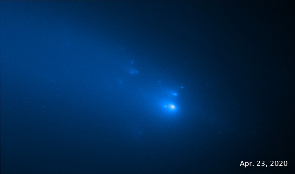 Comet Atlas Hubble