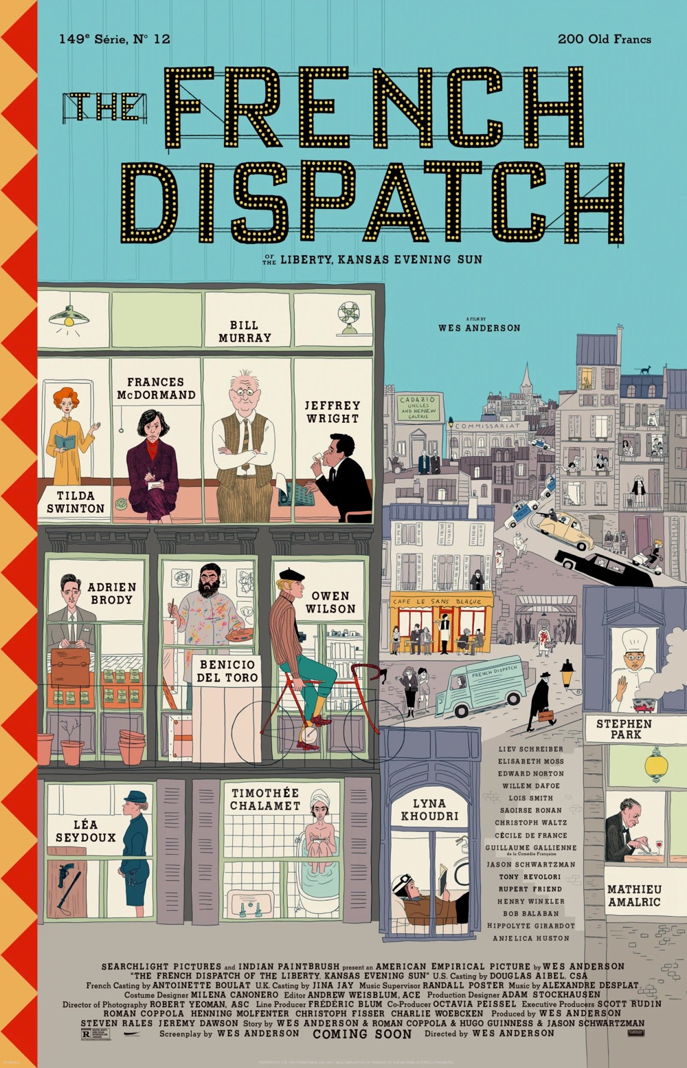 French Dispatch Poster