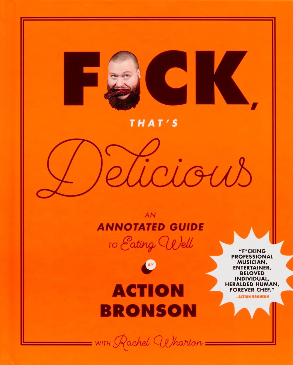 book cover with the word 'f*ck' in the title