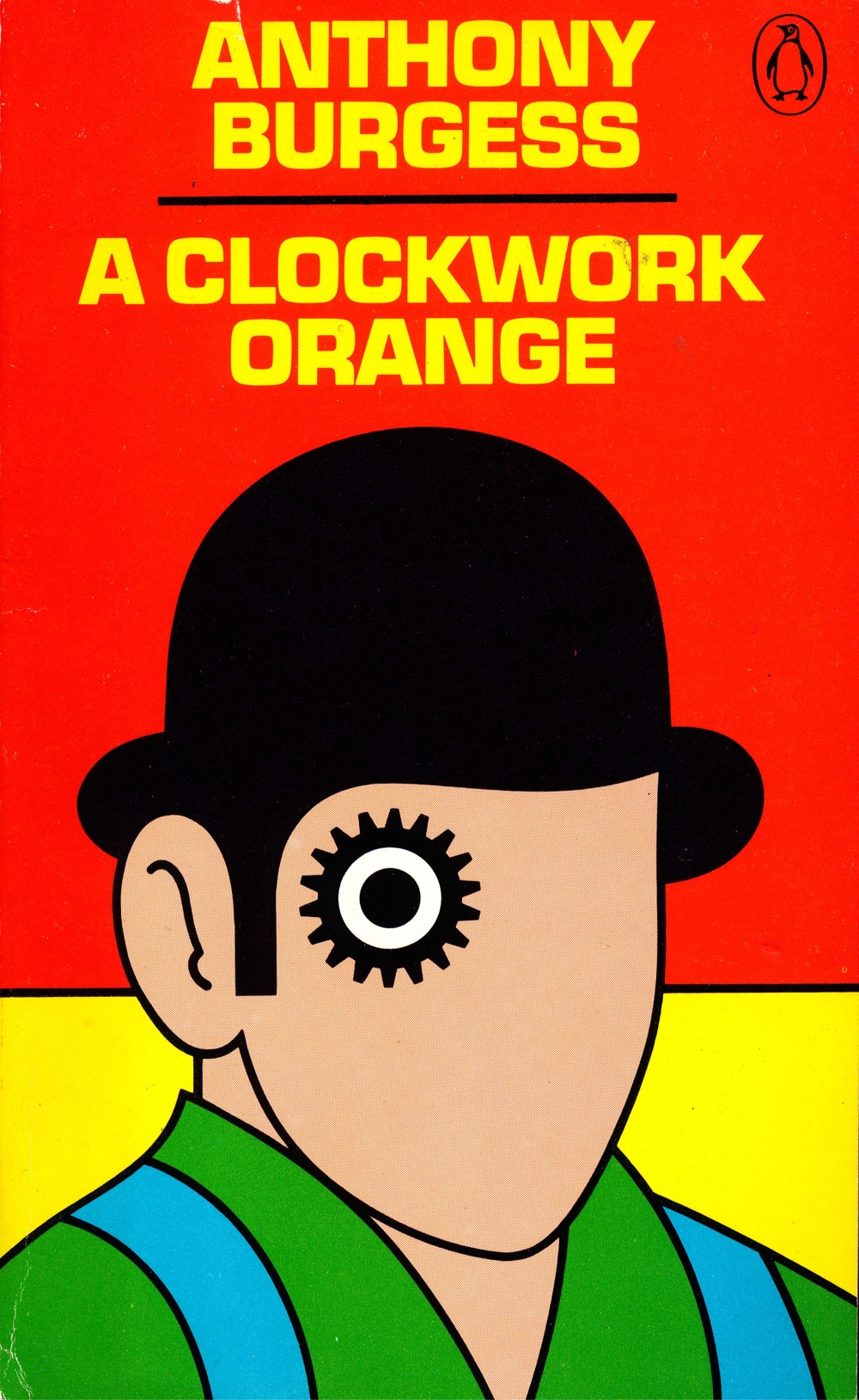 book cover for A Clockwork Orange