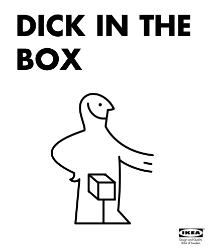 Ikea Dick In The Box Cover