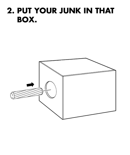 Ikea Dick In The Box, Step 2