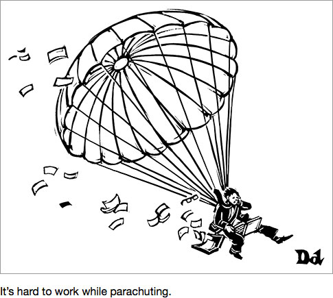 Literal New Yorker cartoon captions