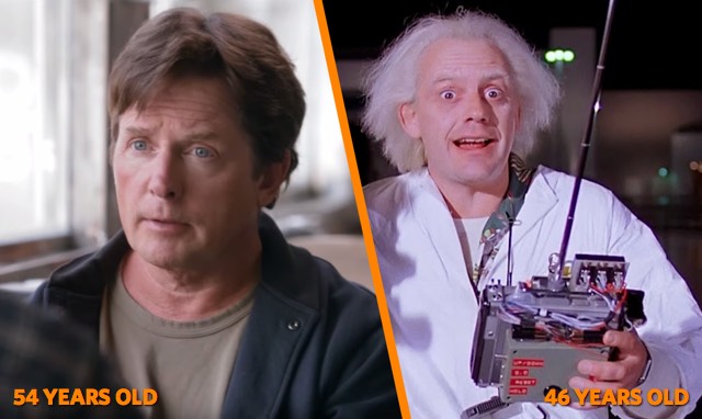 Marty Doc age BTTF