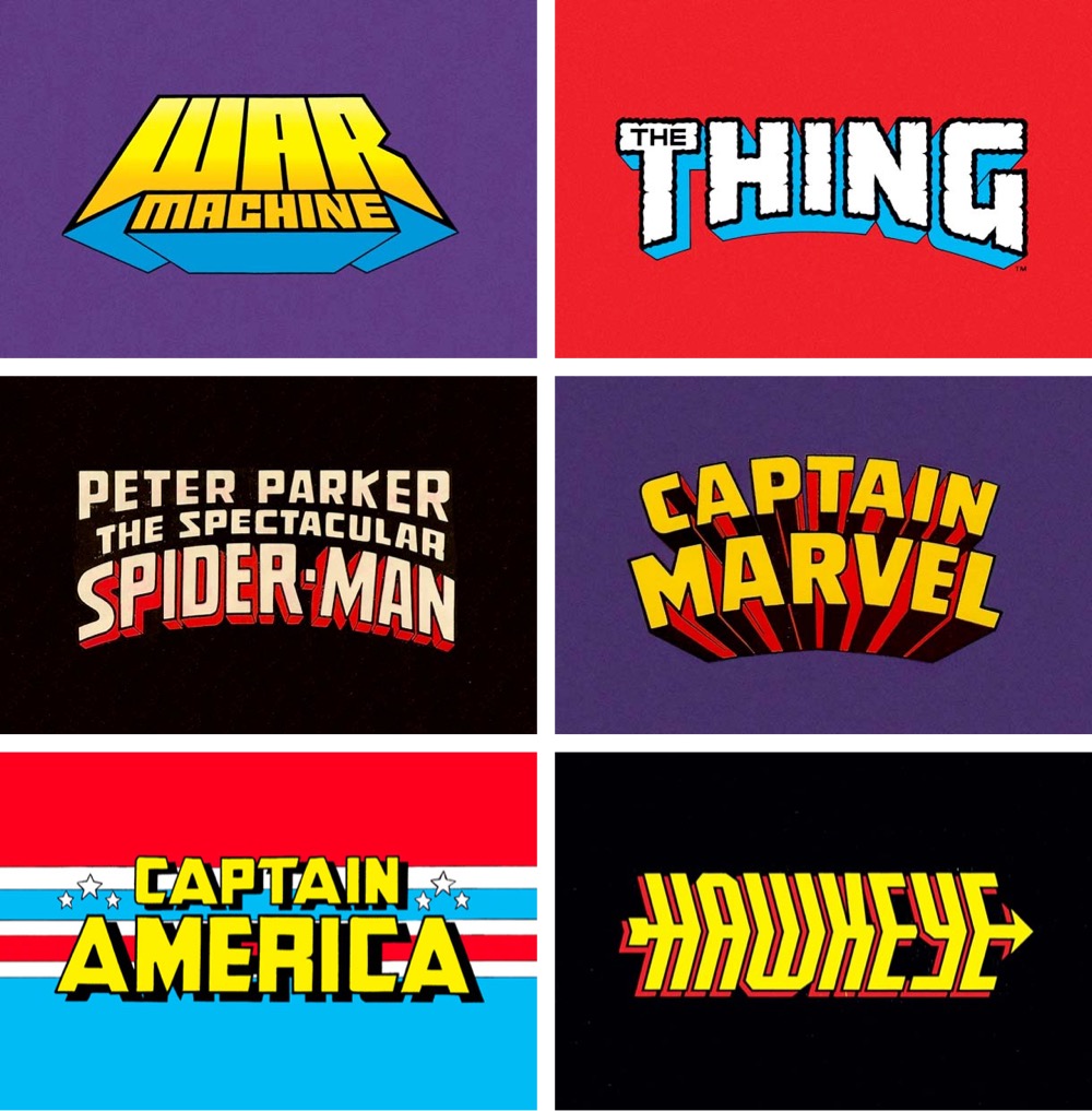 Marvel Logos