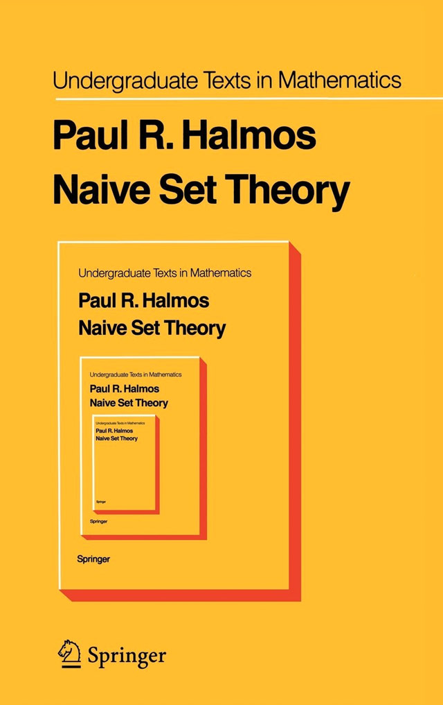 Naive Set Theory Cover