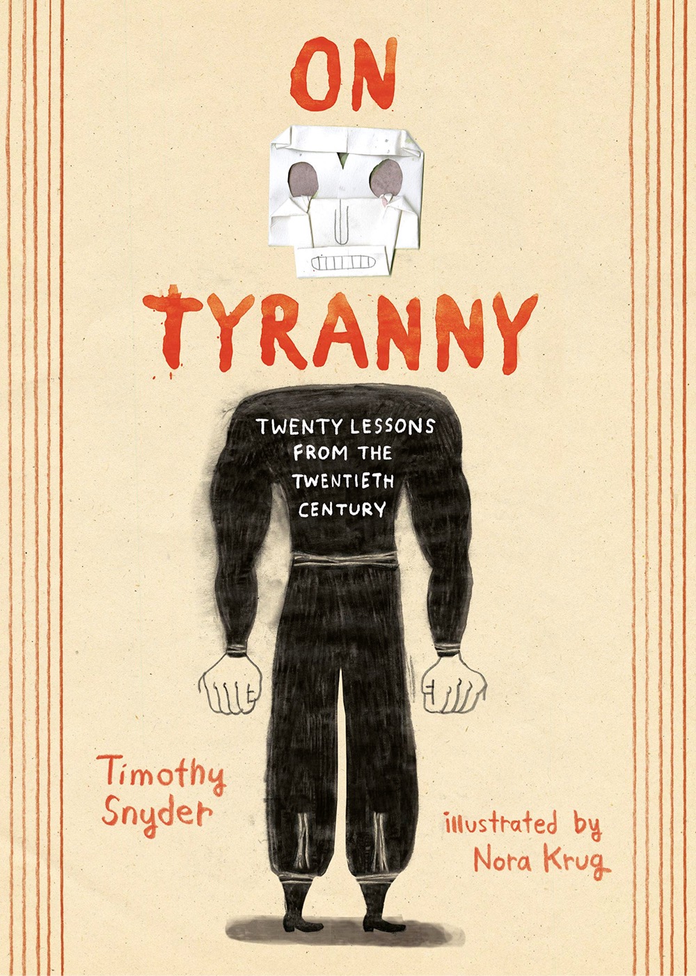book cover for the graphic edition of On Tyranny