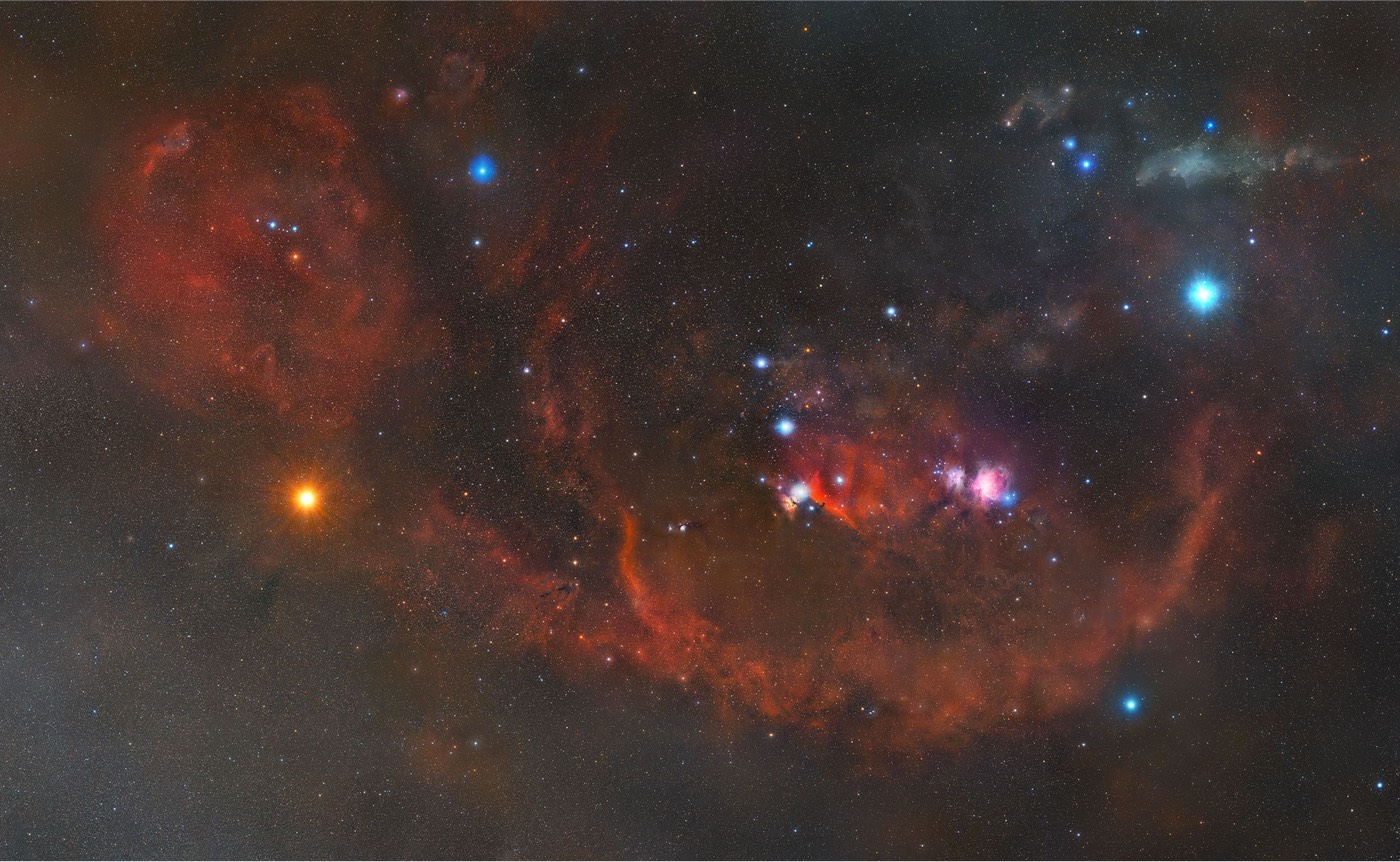 Orion Constellation Gigapixel