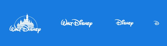 Responsive Disney Logo