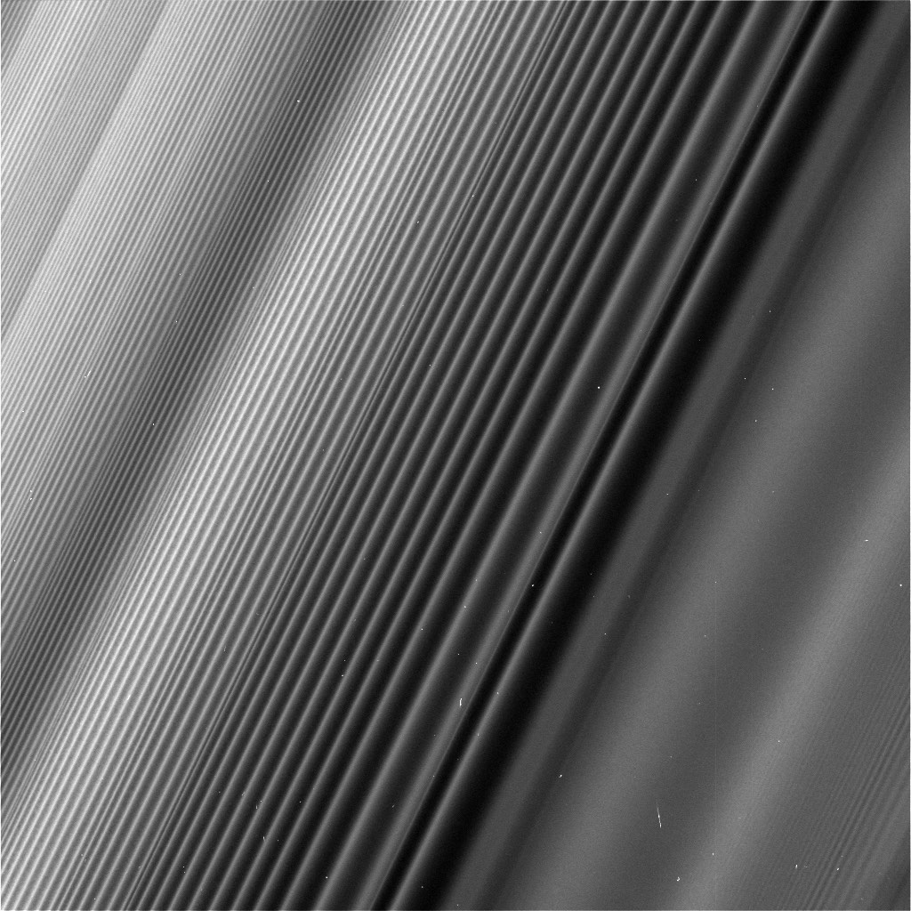 Saturn Waves by Cassini